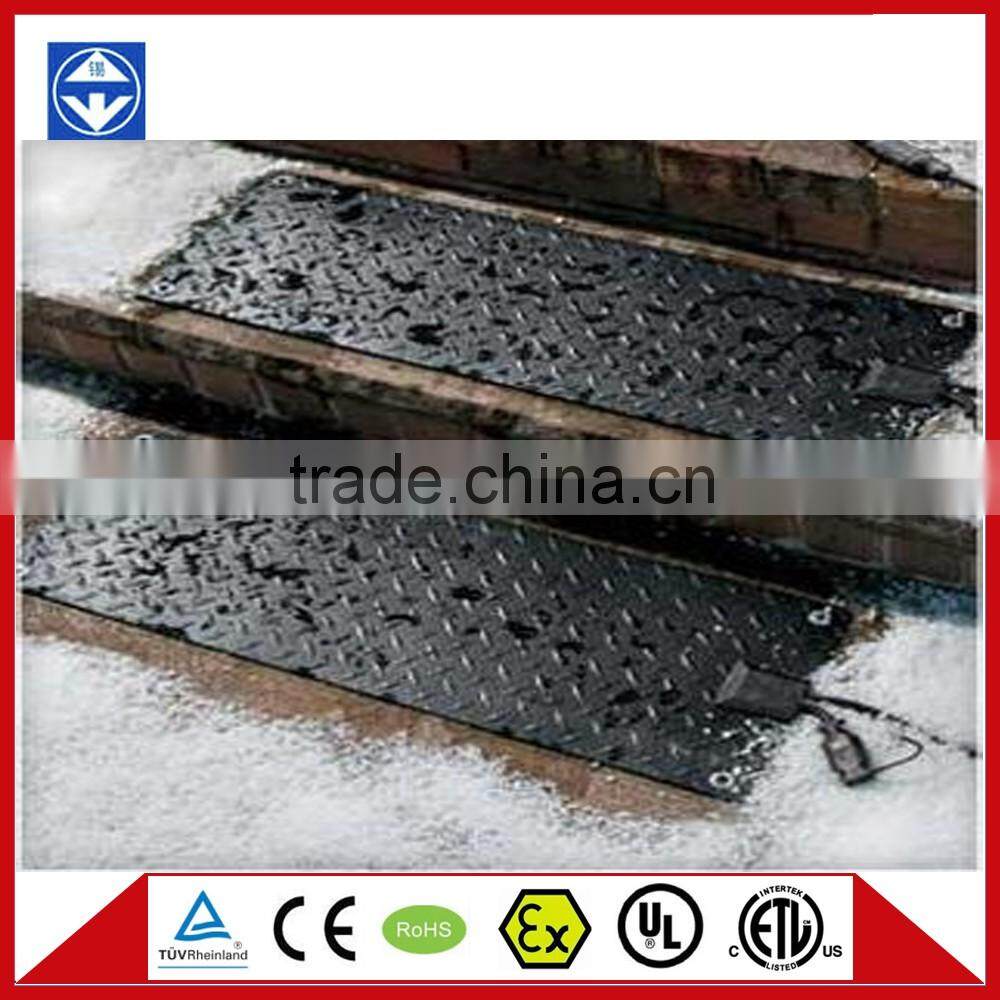 Industrial Snow-Melting Stair Mats