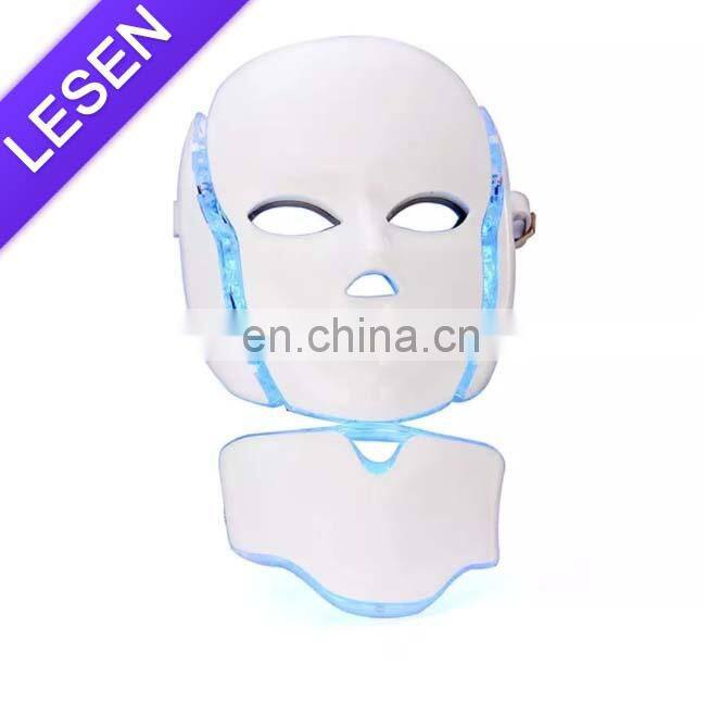 7 Color Lights Led Face Rejuvenation therapy Mask Facial Mask