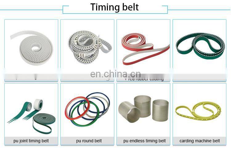 Industrial pu open ended timing belt T10