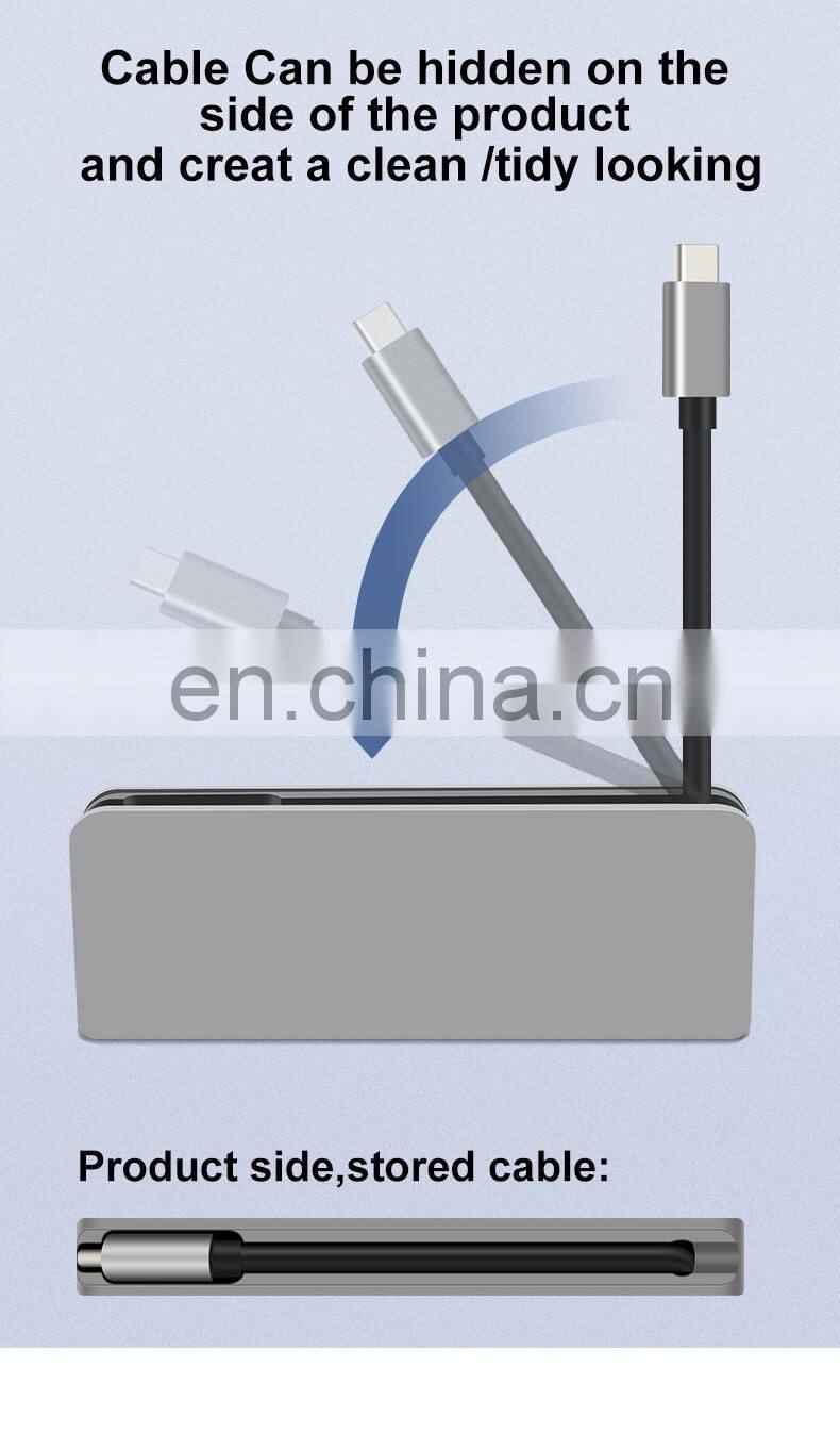 Shenzhen Usb Hub 3.0 With 2020 New For Laptop Computer Multifunction Wholesale Charging Phone Dock Station For Laptop Usb C Hub