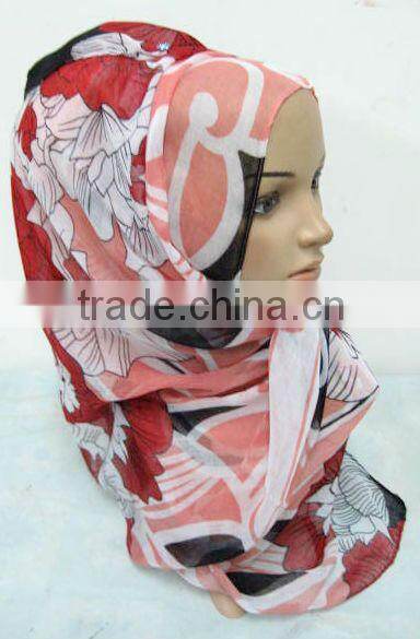 S898 Fashion muslim voile scarf