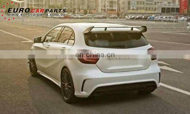 A45 rear spoiler for A-class W176 A180 A200 A250 A260 A45 R-style carbon fiber roof spoiler