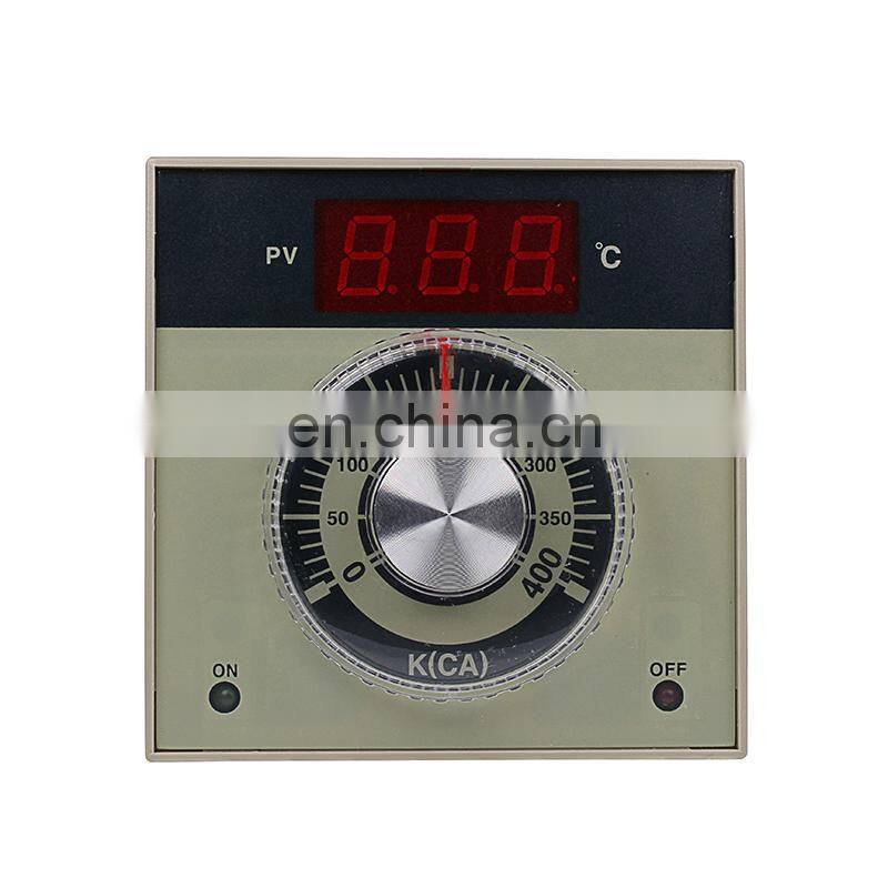 Oven temperature controller 96*96 temperature regulator, Thermostat dial adjustment temperature controller 110V 220V