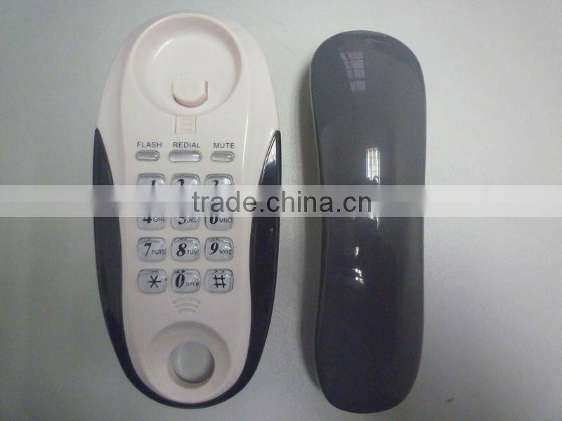 corded P/T trimline phone,wall mounted trimline phone