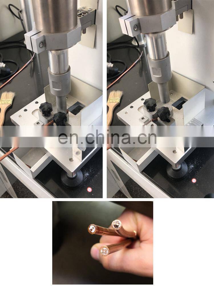 Industrial ultrasonic MI cable end stripping machine
