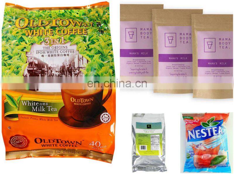 Automatic milk tea powder packing machine auto milk tea bag pouch filling and sealing packaging equipment cheap price for sale