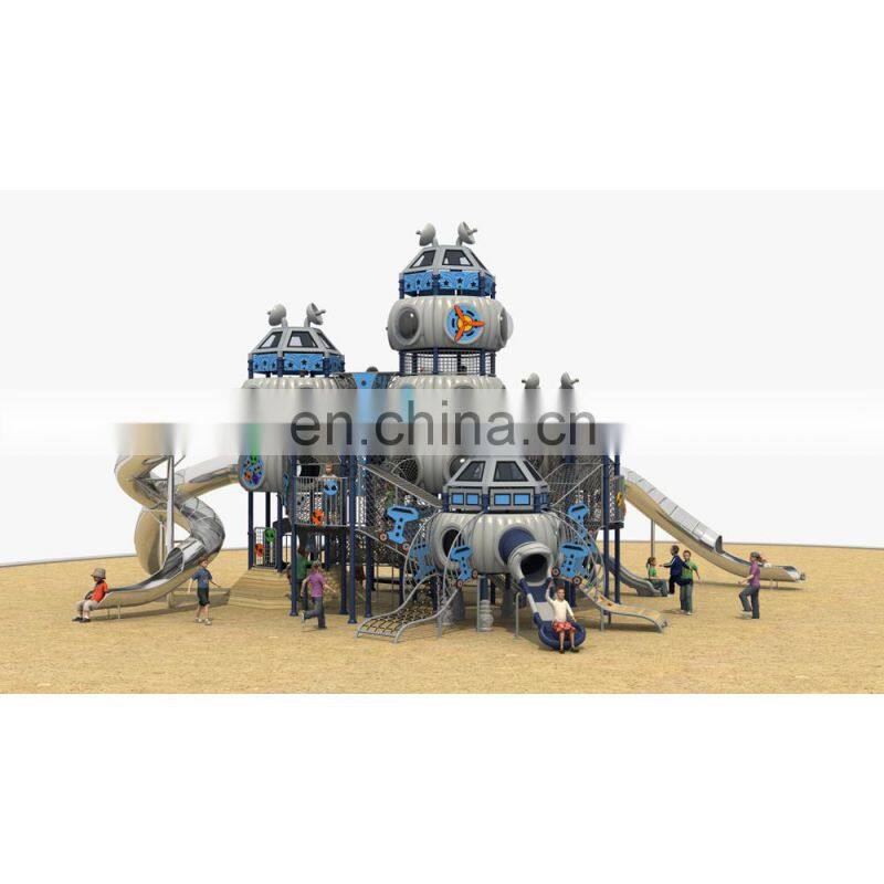 kids daycare playground equipment plastic outdoor playground with swing