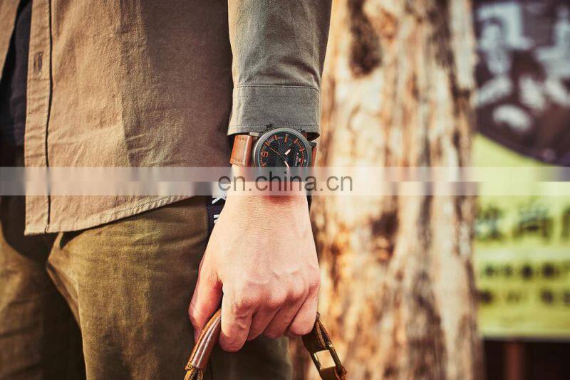 NAVIFORCE NF9135 Men Simple Style Quartz Digital Movement Watch Back Light Week Day Date Display watch