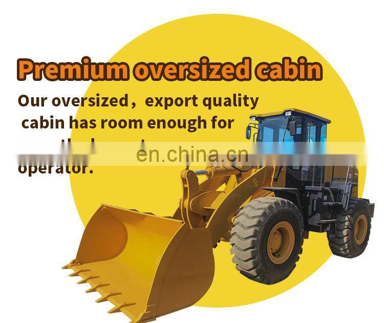 Factory export Construction mining use 5 ton ZL50/956 compact mini loader Pay Loader front loaders