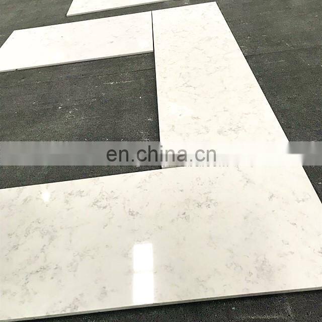 River white quartz counter top