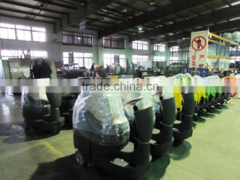 hand push road sweeping machine