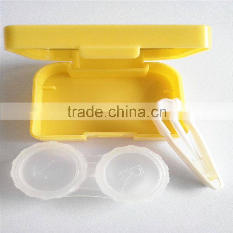 cartoon contact lens case, cute case contact for girl