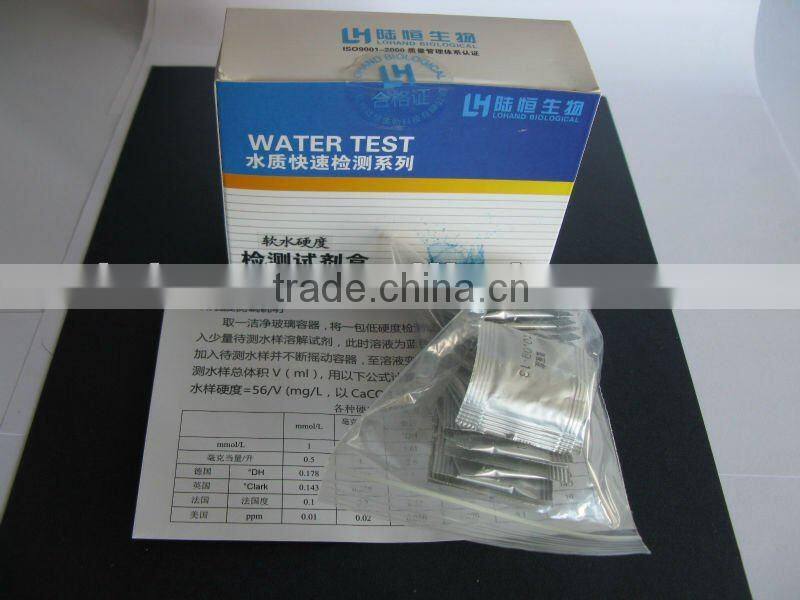 Wholesale water quality test Low Hardness of water Test Kit in low price