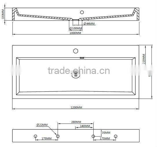 Composite Resin Basin (10042)