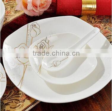 56 pcs hand painted picture dinner plates for weddings
