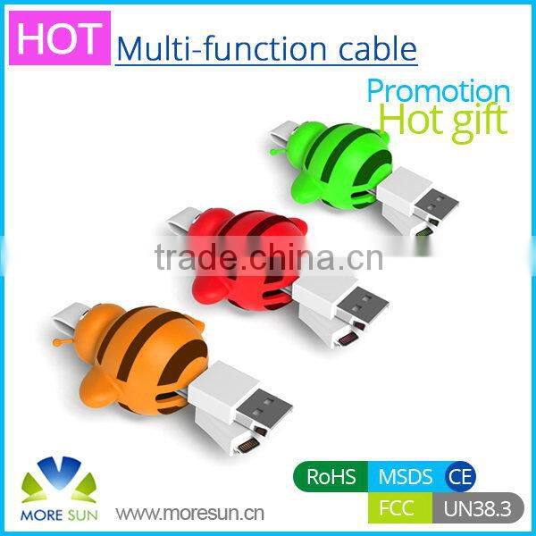 Low price hot-sale multi-function charger cables