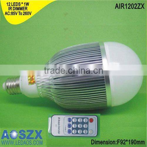 15W IR Dimmable LED Bulb indoor energy saving lamp ushine light led