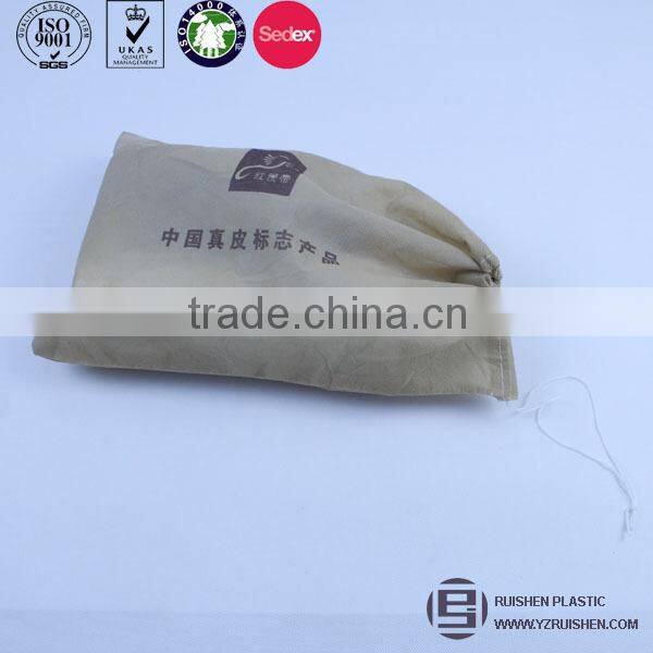 Recycled non-woven packaging bags for shopping