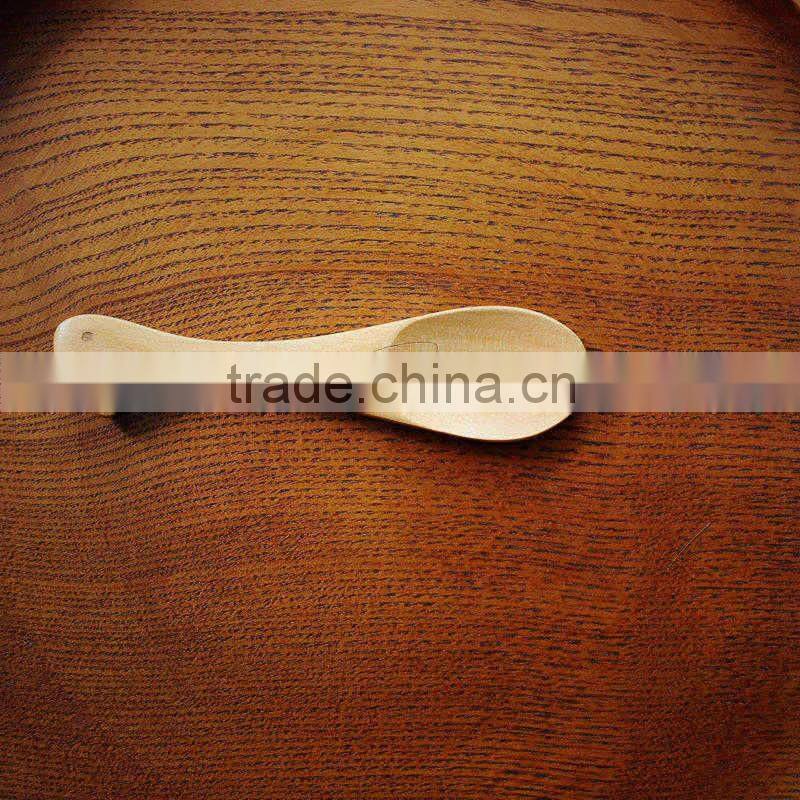 Cartoon Girl Children wooden spoon with fork