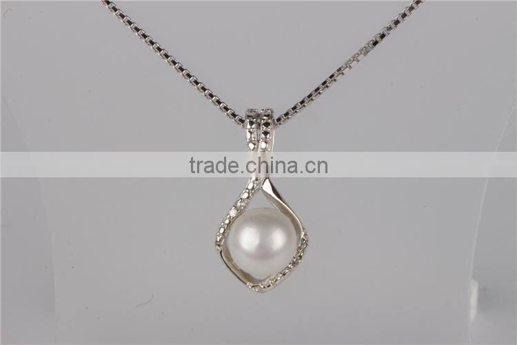 lasest zircon pearl 925 silver pendant manufacturers