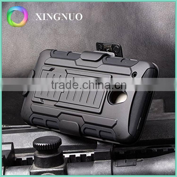 Belt Clip with Kickstand Bumper Case for HTC One Mini M7 Mini M4