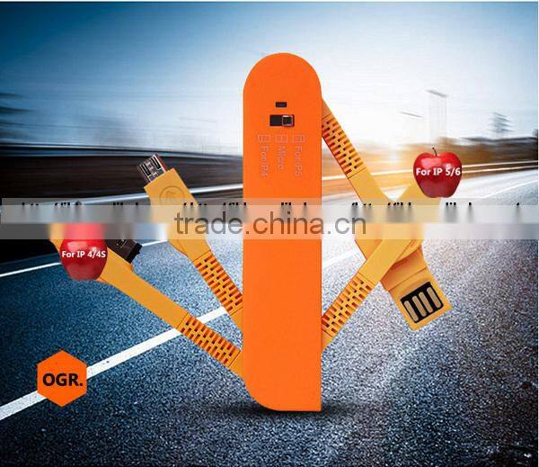 Popular Gift ! 2016 Multi 3In1 3 In 1 USB Charging Cable