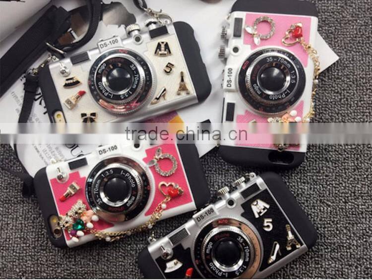NEW arrival Unique design camera style phone case mobile silicone cover case