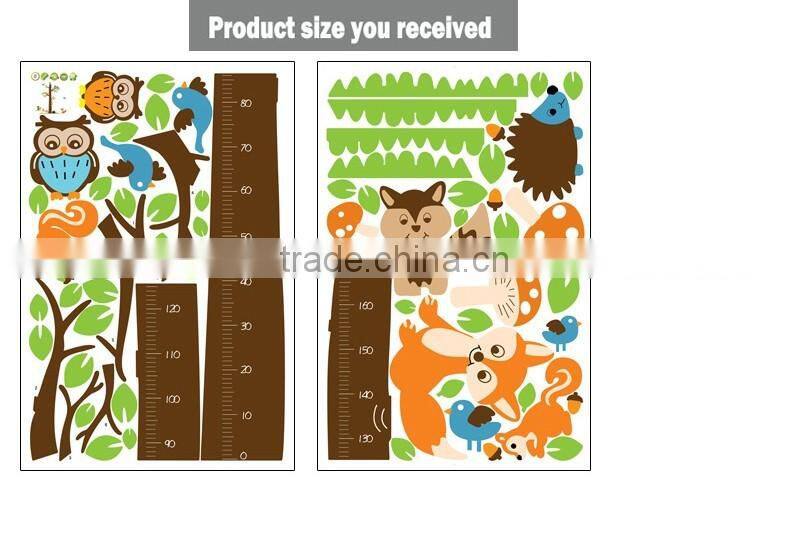 Owl Lion animal Tree Vinyl Wall Stickers kids Baby children Decor Home Wall Paper Decal deco Art Sticker New,Big