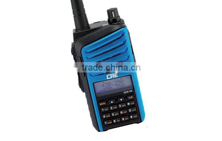 KDX-V8 Intercom Phone Toys Fm Radio Station Equipment Vhf Walkie Talkie Radio Set