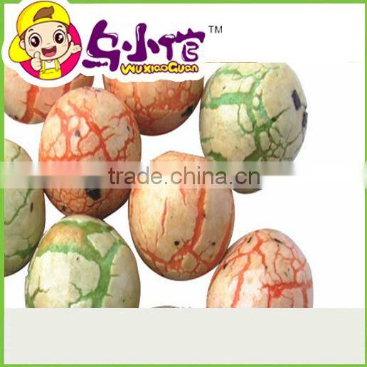 Colorful coated peanuts with flavor