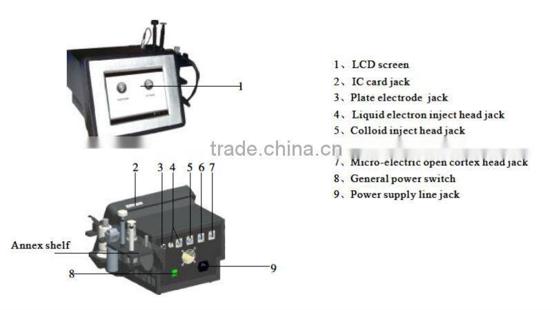 Portable Needle-free glutathione injection Mesotherapy machine