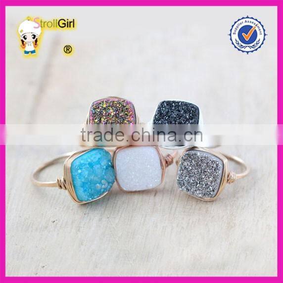 Sterling Silver 925 Opal Ring Cubic Zirconia Opal CZ Ring Birthday Gift for Sister
