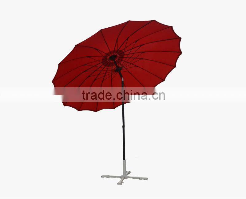 Red- -230-18-38mm Glass fiber umbrella/garden umbrella beach umbrella outdoor umbrella Parasol Advertising garden umbrella