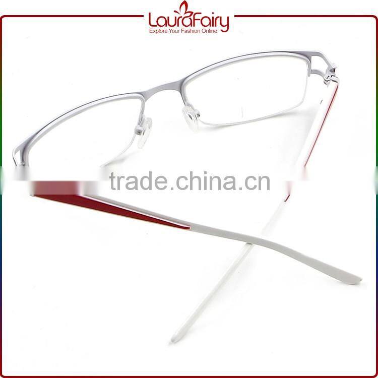 Laura Fairy Favorable Price 2016 New Styles Fashion Half Rim Metal Optical Frames