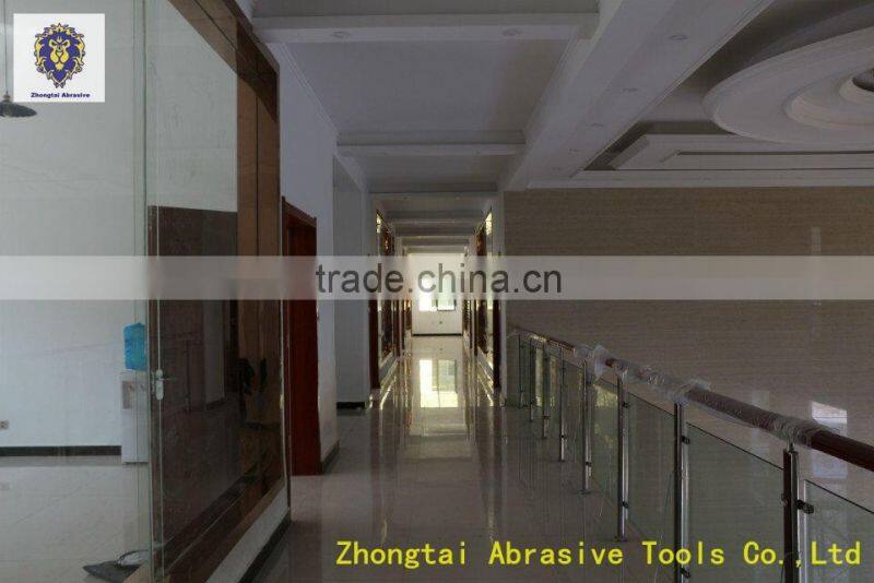 red hexagonal round car polishing pad,stone polishing pad