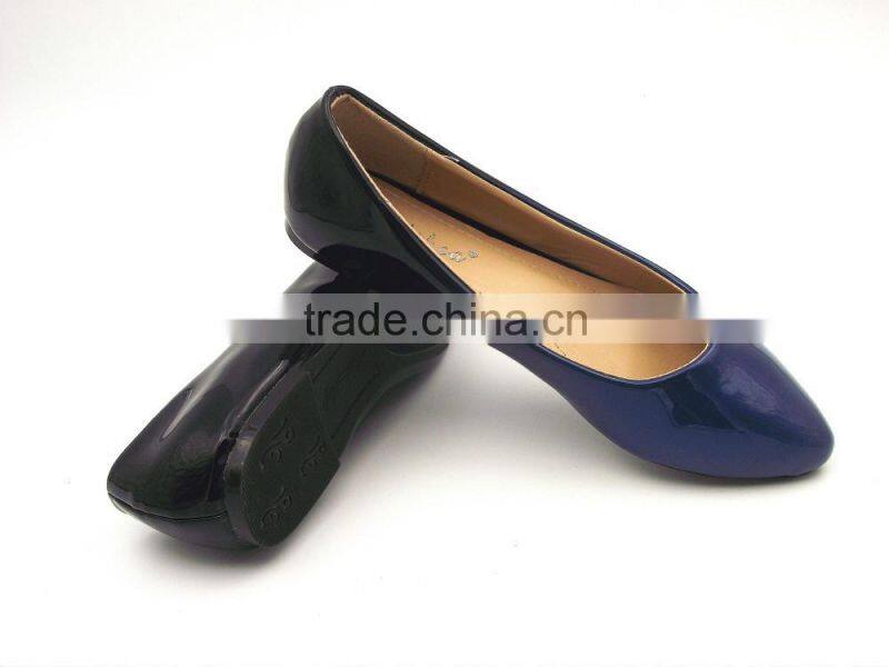 2016 new fashion comfortable gradients flat shoes in stock