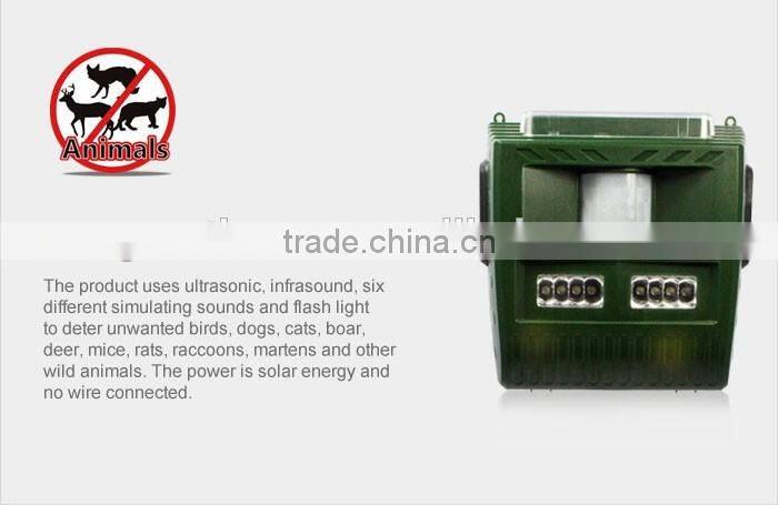 GH-192B solar pest repeller Pest Control Type and mole/snake/rats/mouse/voles Pest Type solar ultrasonic pest repeller anti pest