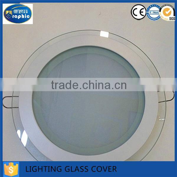 China manufacture price clear lamp glass with high quality