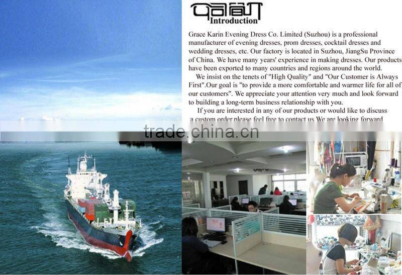 Newest Design of Grace Karin Strapless Short Blue Cocktail Dresses With Shining Rhinestone CL6178