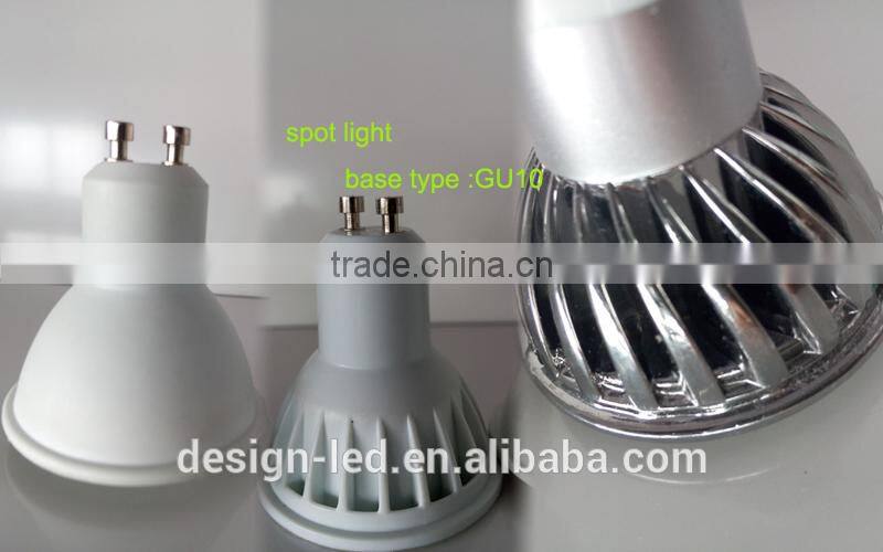 2015 HOT SALE GU10 LED SPOTLIGHT 4W SPOTLIGHT WITH CE&ROHS APPROVAL FROM CHINA SUPPLIER