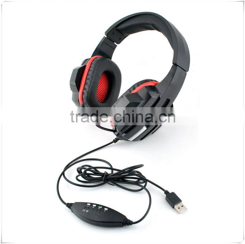High Quality Fashion Professional gaming USB headset