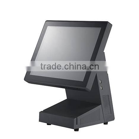 Android OS 15 inch LED touch screen monitor cash register for rental stores