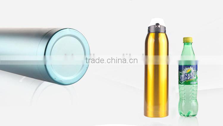 Outdoor travel sport 1000ml insulated stainless steel bottle