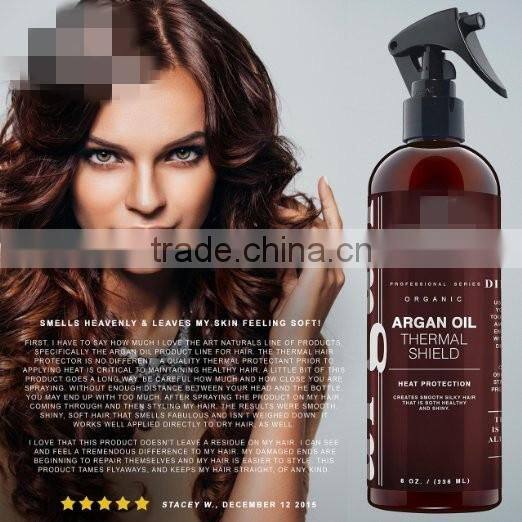 Organic Argan Oil Hair Spray Preventing Damage, Breakage & Split Ends