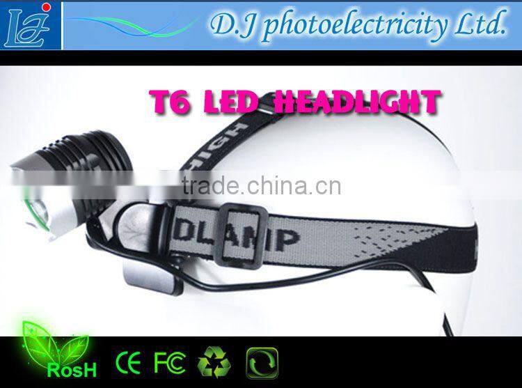 sunny headlights LED T6 Bicycle headlight rechargeable brightness