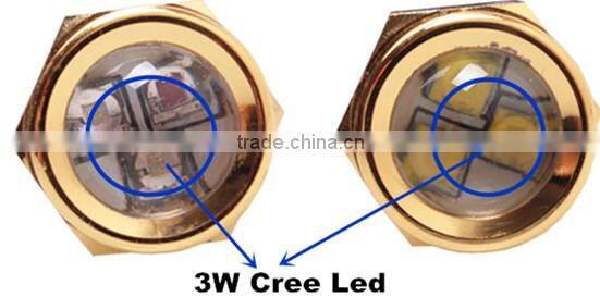 9W Copper Led Drain Plug Light IP68 Submersible Lights for Boat Lighting