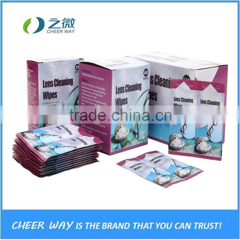 Eye Glasses Cleaning Wipe