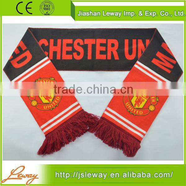 High quality custom mixed color knitted scarf