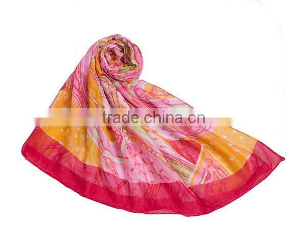>> Factory Wholesale fashion scarf polyester scarf/#