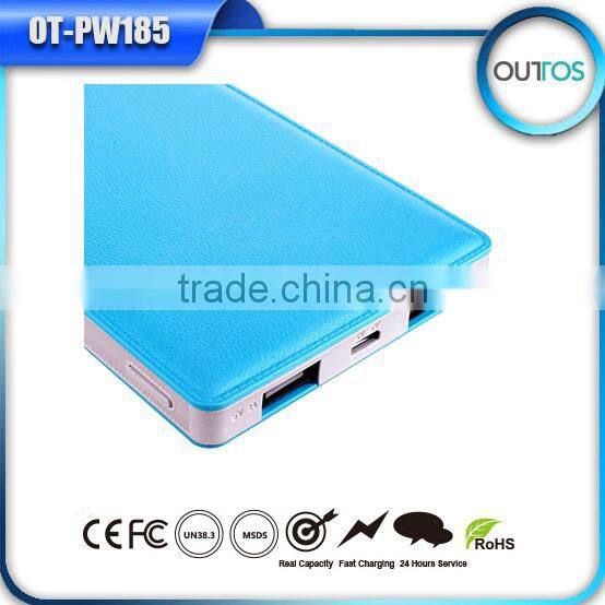 6000mah power bank charger with charging cable